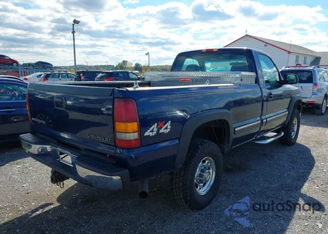 2001 Chevrolet Silverado 2500Hd Ls z USA, uszkodzony, nr VIN 1GCHK24U91E238567